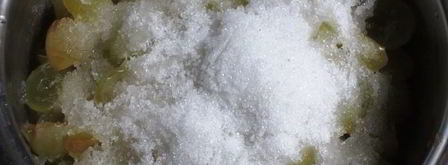 варенье из белого винограда с ликером. Шаг 2