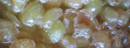 варенье из белого винограда с ликером. Шаг 3