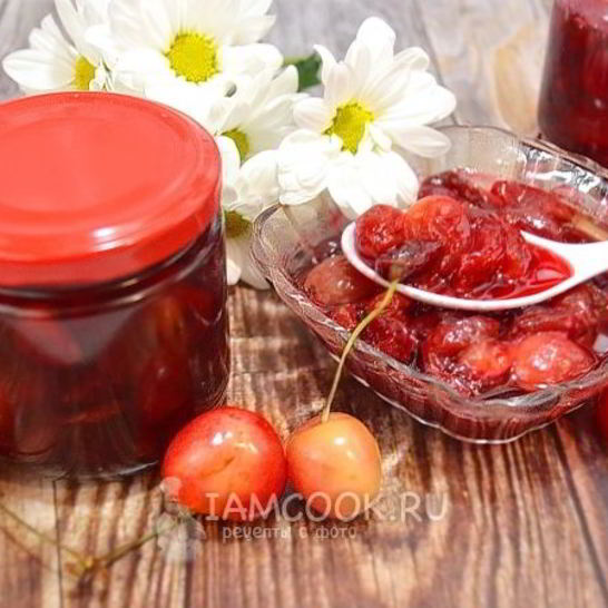 Рецепт варенья из черешни и вишни