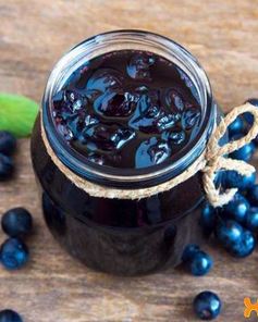 Варенье из черники с лимоном