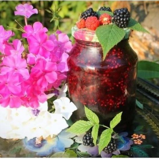 Рецепт варенья из еживики с малиной