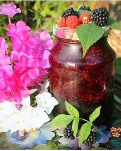 Варенье из еживики с малиной