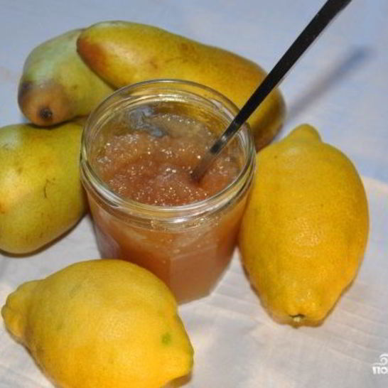 Рецепт варенья из груш с лимончиком