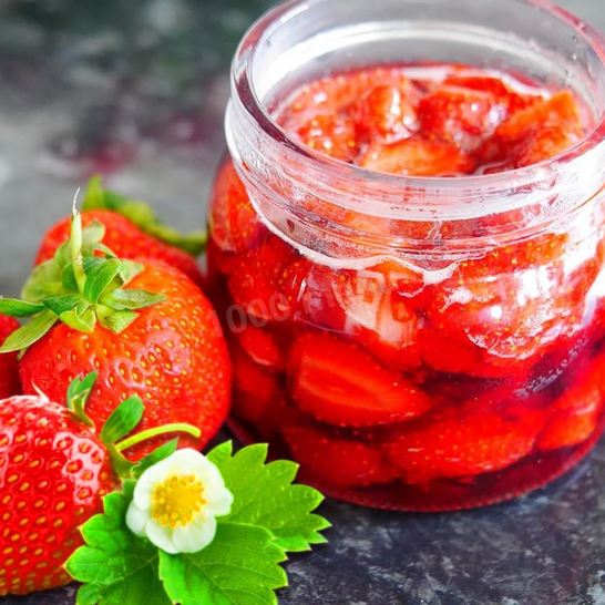 Рецепт варенья из клубники с желирующим сахаром