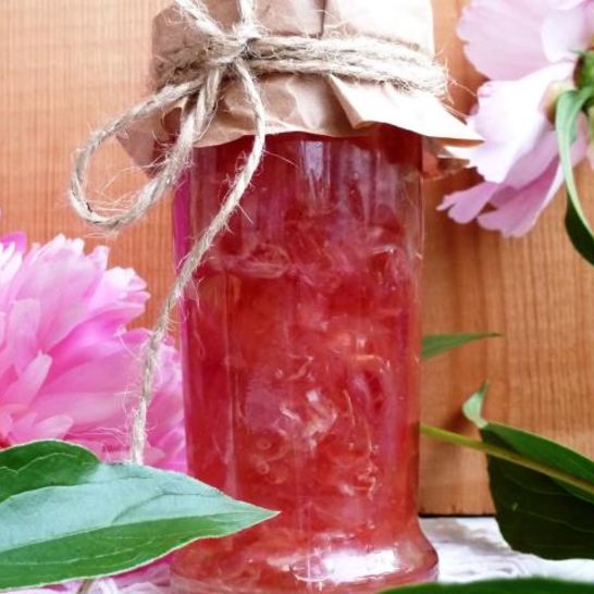 Рецепт варенья из лепестков пиона