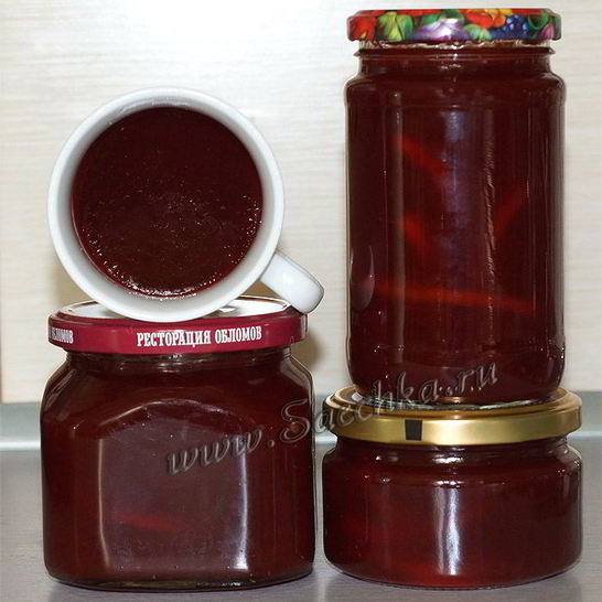 Рецепт варенья из сливы с лимоном и корицей