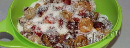 варенье из сливы с лимоном и корицей. Шаг 3