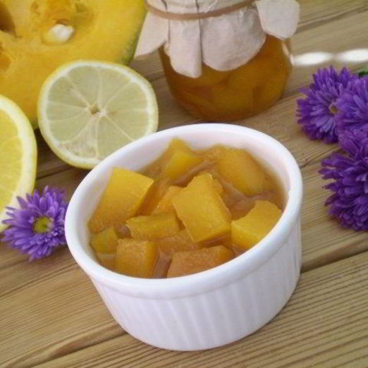 Варенье из тыквы с имбирем и лимоном