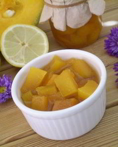 Варенье из тыквы с имбирем и лимоном