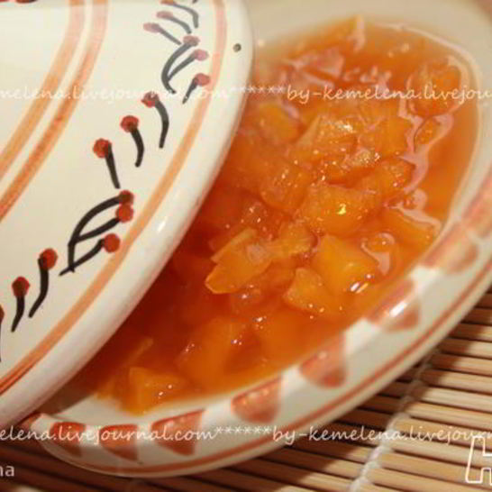 Рецепт варенья из тыквы с мандаринами