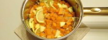 варенье из тыквы с яблоком и лимоном. Шаг 7