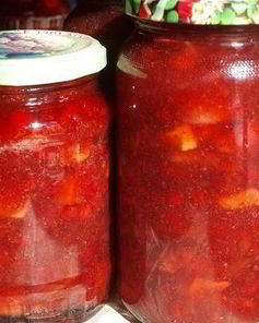 Варенье из яблок с брусникой