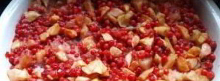 варенье из яблок с брусникой. Шаг 3