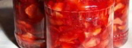 варенье из яблок с брусникой. Шаг 5