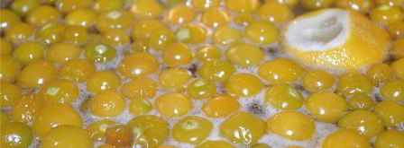 варенье из земляничного физалиса с корицей и лимоном. Шаг 5