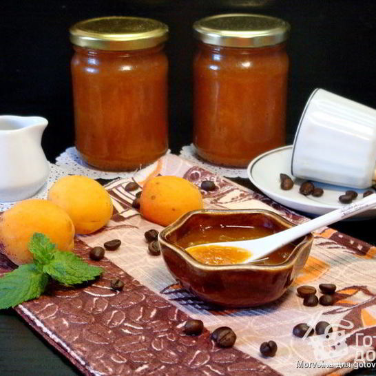 Рецепт варенья кофейный абрикос с ванилью
