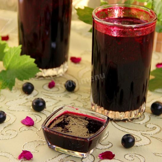 Рецепт варенья желе из черной смородины на зиму