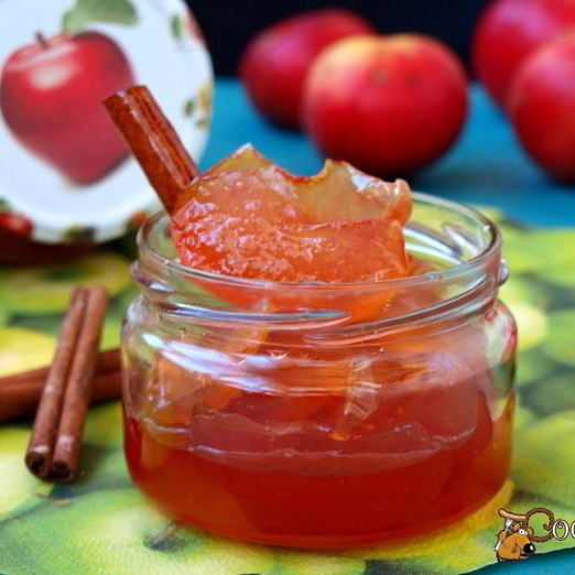 Яблочное варенье дольками