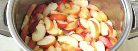 яблочное варенье дольками. Шаг 3