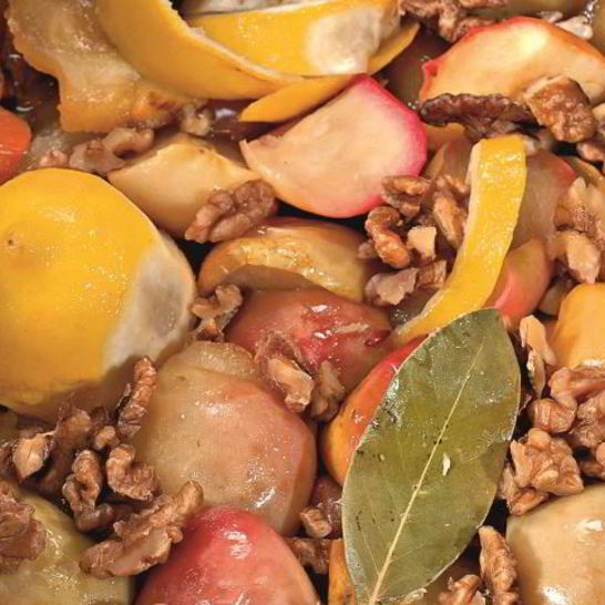 Рецепт яблочного варенья с грецкими орехами