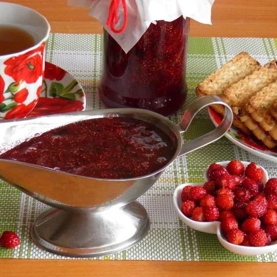 Рецепт земляничного варенья-минутки