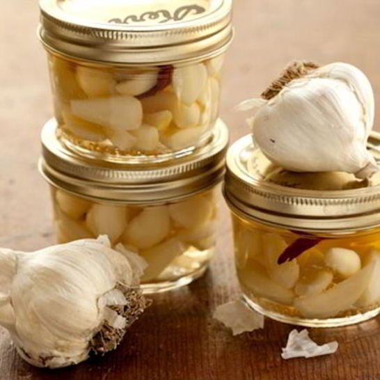 Рецепт закатки чеснока на зиму