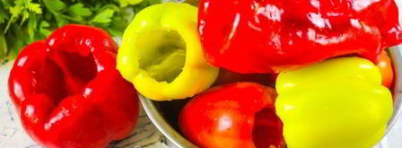 замороженный перец на зиму. Шаг 3