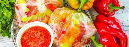 замороженный перец на зиму. Шаг 9