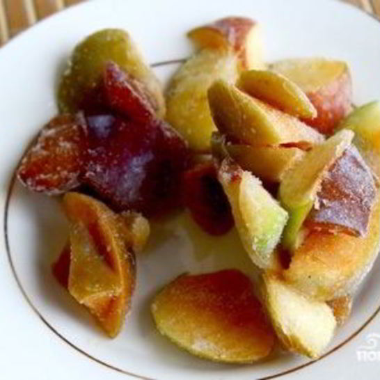 Рецепт замороженных яблок на зиму