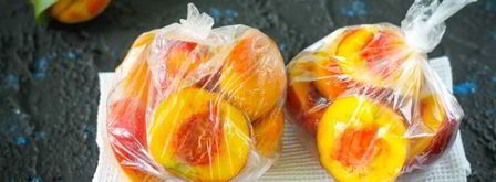 заморозка персиков на зиму. Шаг 6