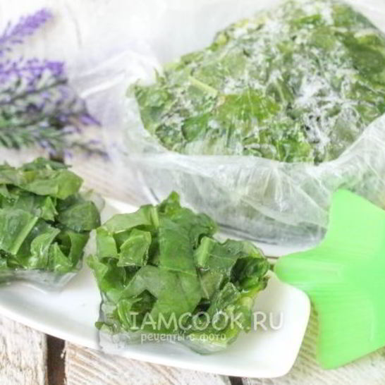 Рецепт заморозки щавеля на зиму