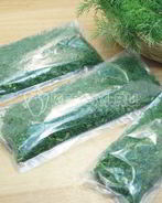 Заморозка укропа на зиму