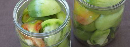 зеленые помидоры на зиму. Шаг 2