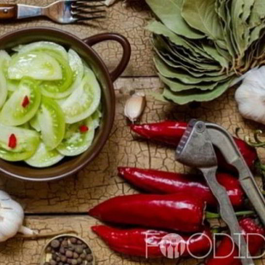 Рецепт зеленых помидоров по-корейски