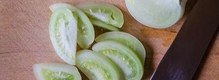 зеленые помидоры по-корейски. Шаг 2