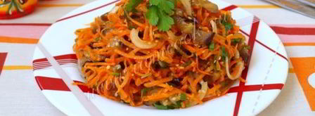 баклажаны по-корейски с морковью. Шаг 8