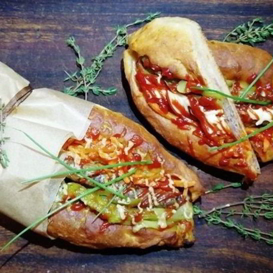 Рецепт баварских бутербродов-булочек с колбасой