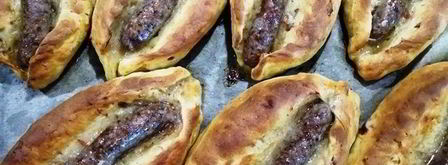 баварские бутерброды-булочки с колбасой. Шаг 7