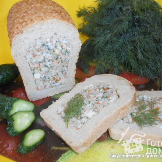 Рецепт большого походного бутерброда