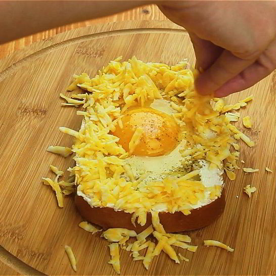 Рецепт бутерброда с яйцом