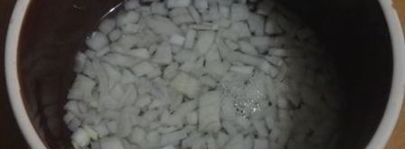 бутербродная намазка из крабовых палочек и яблока. Шаг 4