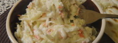 бутербродная намазка из крабовых палочек и яблока. Шаг 7