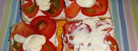 бутерброды футбольный мяч. Шаг 3