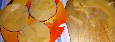 бутерброды футбольный мяч. Шаг 6