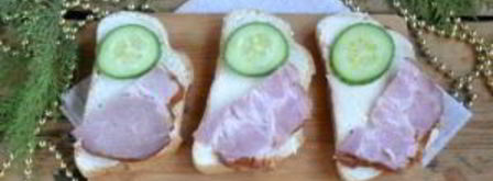 бутерброды петушки. Шаг 6