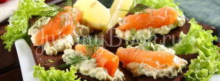 бутерброды с авокадо и лососем. Шаг 5