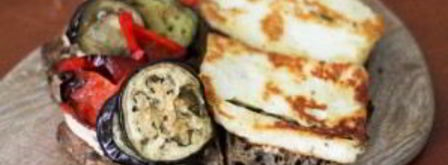 бутерброды с баклажанами и чесноком. Шаг 3