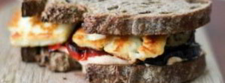 бутерброды с баклажанами и чесноком. Шаг 4