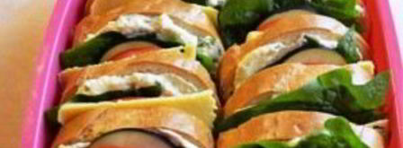 бутерброды с баклажанами и помидором. Шаг 6