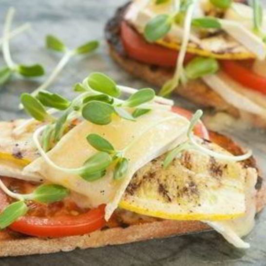 Рецепт бутербродов с кабачками